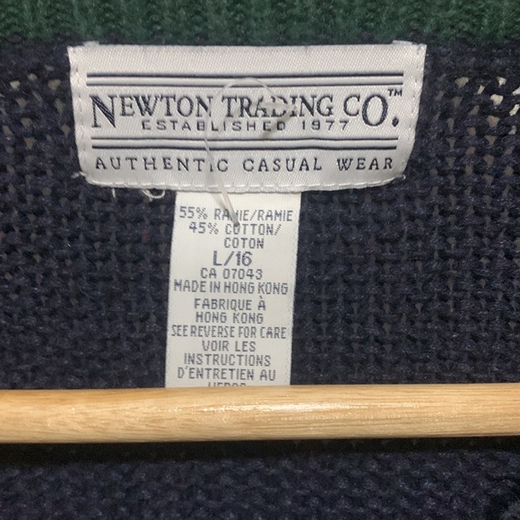 Newton trading Co. Authentic Casual Wear vintage oversized knit sweater - Picture 4 of 4